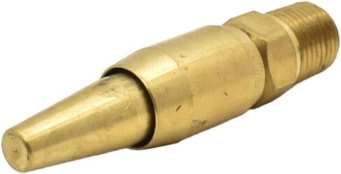 Interstate Pneumatics BT7S OSHA Compliant Strata Flow Brass Safety Tip For Air Blow Guns 1/8 Inch MPT in Kuwait