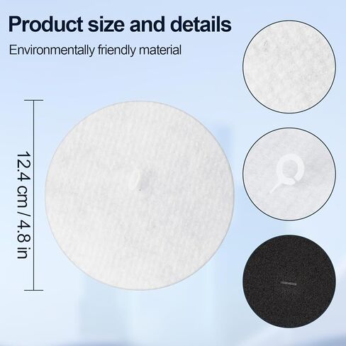 6 Replacement Sponge Filter for Ecovacs Deebot X11 OmniCyclone Robot Vacuum Replacement Accessories in Kuwait