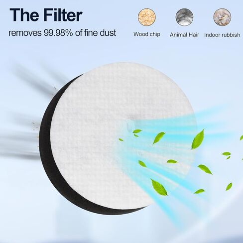 6 Replacement Sponge Filter for Ecovacs Deebot X11 OmniCyclone Robot Vacuum Replacement Accessories in Kuwait