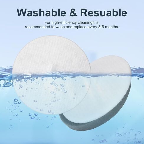 6 Replacement Sponge Filter for Ecovacs Deebot X11 OmniCyclone Robot Vacuum Replacement Accessories in Kuwait
