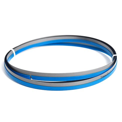 Imachinist S114121812 114-1/2" x 1" x 8/12TPI Bi-Metal Bandsaw Blades for Cutting Soft Ferrous Metal, Steel, Iron, M42 Grade in Kuwait