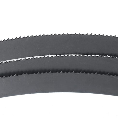 Imachinist S114121812 114-1/2" x 1" x 8/12TPI Bi-Metal Bandsaw Blades for Cutting Soft Ferrous Metal, Steel, Iron, M42 Grade in Kuwait