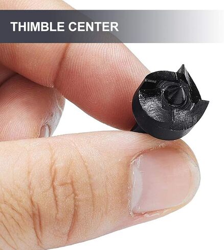 ‌Mini Steel Thimble Center for Small Lathe Machines, 14×30×6mm, Black, Easy Tool-Free Installation, Durable Steel Construction‌(COLOR:Black) in Saudi Arabia