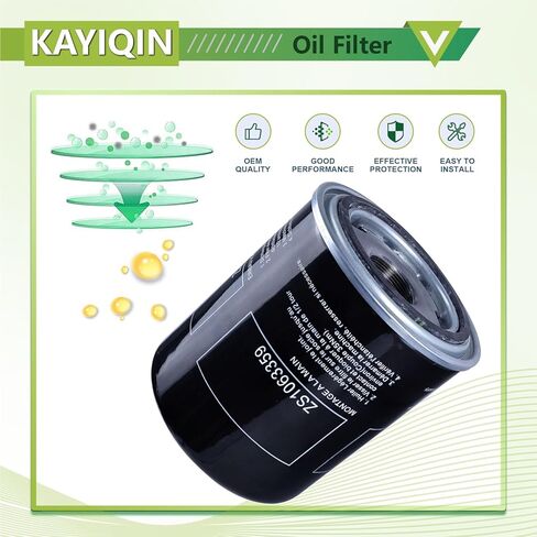 ZS1063359 استبدال فلتر الزيت KAYIQIN متوافق مع ضاغط الهواء ESM30/37/50 in Kuwait