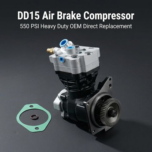 Heavy Duty Air Compressor for Detroit DD15, Replace OEM RA4711302515 EA4711302515 4711302515 DDE A4721300815 in Kuwait