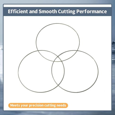 3Pcs 5-3/4 Inch Ring Saw Blade Compatible with Taurus 3.0 and II.2 Ring Saws, Grit 170 Blades Replacement Stainless Steel in Kuwait