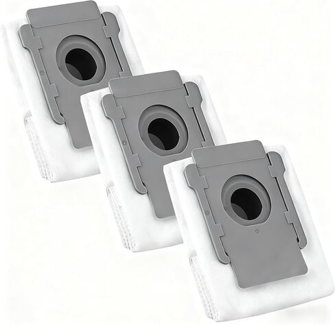3-Pack Vacuum Bags Compatible with Roomba i & s & j Series, for Clean Base Automatic Dirt Disposal, Replacement Bags for i3/i4/i6/i7/i8/j7/s9 Models in Kuwait