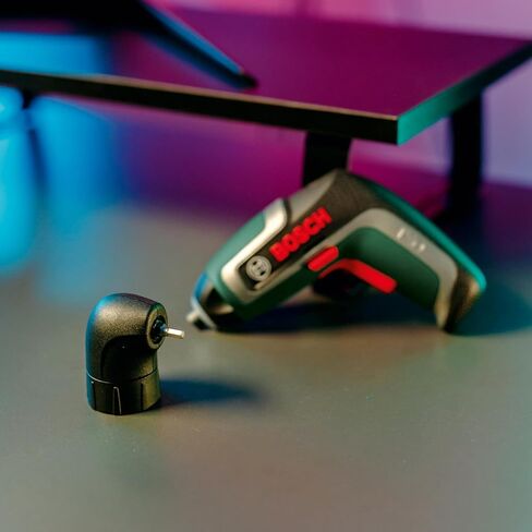 مجموعة مفك براغي للبطارية المدمجة من Bosch IXO (الجيل السابع؛ 3.6 فولت؛ 2.0 أمبير؛ 5.5 نيوتن متر؛ محول لولبي بزاوية؛ مع كابل USB صغير؛ براغي تصل إلى 190 براغي؛ صندوق) in Kuwait