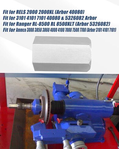 1 "جوز استبدال أربور مناسب لـ Ammco 3000 3850 3860 4000 4100 7000 7500 7700 Ranger RL-8500 RL 8500XLT RELS 2000 2000XL استبدال 903102 RM-40081 3102 903102 RM-40081 in Kuwait