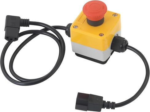 Record Power Inline Emergency Stop Switch for Coronet Herald Lathe (USA/Canada Spec) in Kuwait
