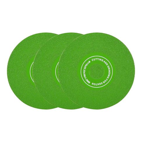 3Pcs Rock Slab Grinding Disc 4.5 Inch Diamond Cutting Disc for Angle Grinder Ultra-Thin Tile Cutter Saw Blade Grinding Wheel for Glass Ceramic Tile Porcelain Marble Granite in Kuwait