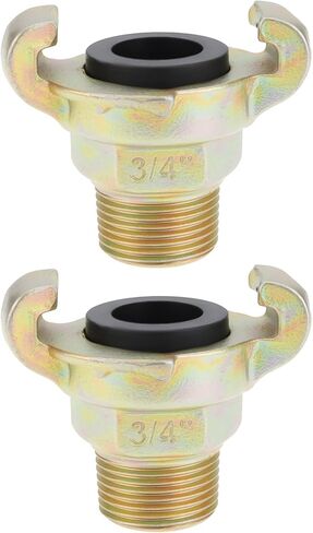 SING F LTD 2Pcs 3/4 Inch BSP Q Type Claw Connector External Thread for Compressor Hose in Kuwait