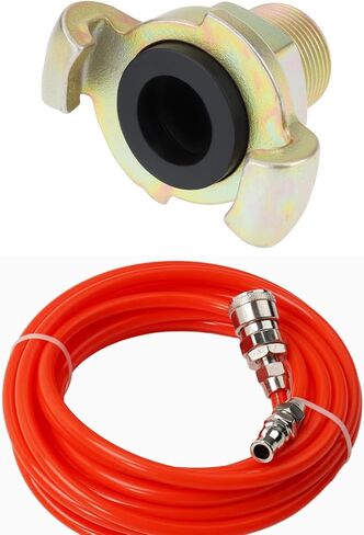SING F LTD 2Pcs 3/4 Inch BSP Q Type Claw Connector External Thread for Compressor Hose in Kuwait