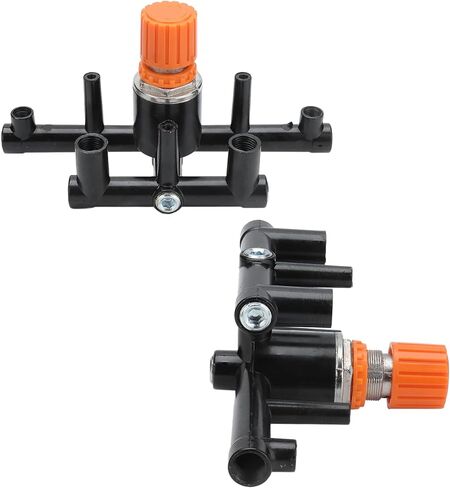 Pressure Regulator Valve, Excellent Sealing Resistance, Air Compressor Regulator, Aluminum Alloy Lightweight Durable M5 G1/4 G1/8 Threaded Ports, for Automotive Repair Sh in Kuwait