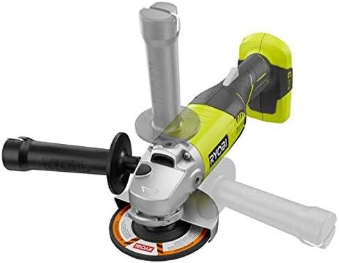أداة جلاخة الزوايا RYOBI 18 فولت 4-1/2 بوصة P421 + (1) بطارية + شاحن (معبأة بكميات كبيرة) in Kuwait
