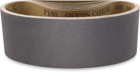 Red Label Abrasives 3 X 30 Inch 60 Grit Silicon Carbide Sanding Belts, 4 Pack in Kuwait