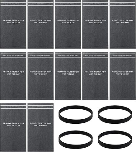 12 Pack 9-38737 Dust Cloth Filter Bags Replacement for Craftsman 2-2.5 Gallon Wet/Dry Vacuums & Powerhead Bucket Vac, Compatible with Part# CMXZVBE38737/9-38737, Includes 4 Retaining Bands in Kuwait