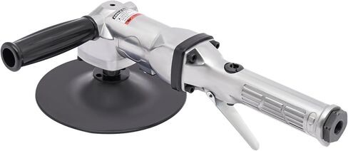 Air Angle Grinder, 7 Inch Vertical Pneumatic Sander Polisher and Buffer Air Random Orbital Sander Pneumatic Polisher 4000rpm in Kuwait