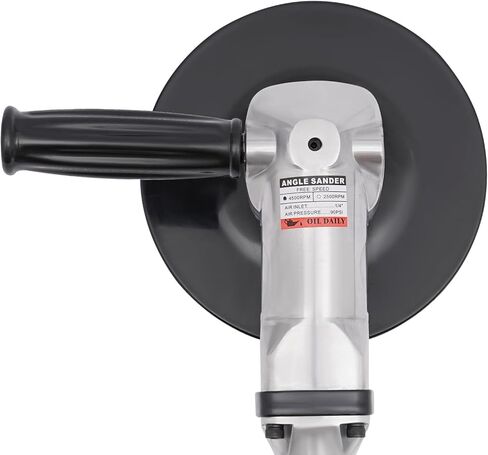 Air Angle Grinder, 7 Inch Vertical Pneumatic Sander Polisher and Buffer Air Random Orbital Sander Pneumatic Polisher 4000rpm in Kuwait