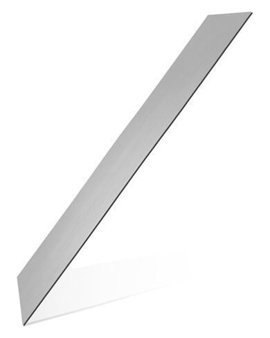 5 x 30 Inch Stainless Steel Trim Strips 304 Brushed Stainless Steel Finishing Sheet Metal Gap Filler Trim Strip Metal Trim Kitchen Tools, Silver in Saudi Arabia
