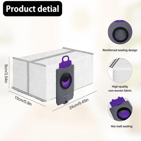 8 عبوات من وسادات الممسحة المتوافقة مع Narwal Freo X Ultra/Freo Z Ultra / Z10 / Freo Pro/J3/J4/J5/R10، أقمشة ممسحة روبوتية من الألياف الدقيقة قابلة لإعادة الاستخدام in Kuwait