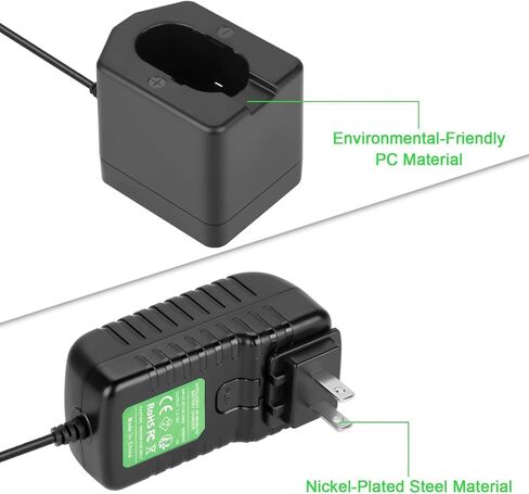 1.2V-18V UC18YG Charger Compatible with Hitachi 7.2V 9.6V 12V 14.4V 18V Pod Style Battery EB1412S EB1414S EB714S EB1220HS in Kuwait