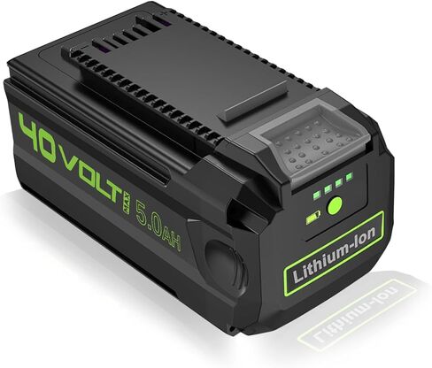 40V 4.0Ah Rechargeable Battery Replacement for Greenworks 40V Battery 29472 29462 29252 20202 22262 G-MAX Cordless Power Tools 2531225322 20642 22272 27062 21242(NOT for Gen 1) in Saudi Arabia