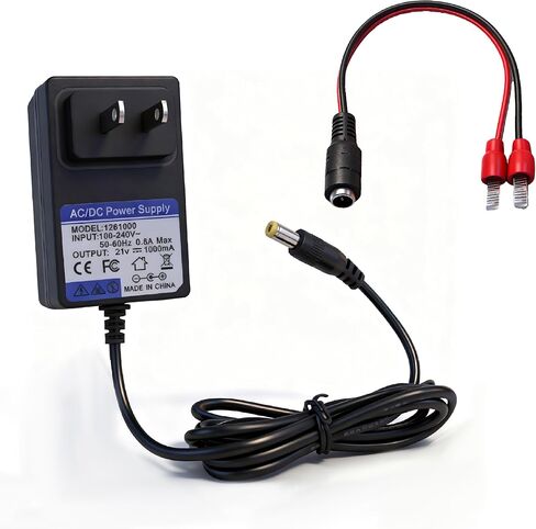 21V 1A Mini Chainsaw Battery Charger, Power Tools Lithium Battery Charger,for Seyvum/O-Conn/Aker/Saker Mini Chainsaw Hand Drills Electric Wrenches Screwdrivers in Kuwait
