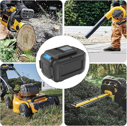 40V 5.0Ah Lithium Ion Battery Replacement for Dewalt 40V Battery DCB404 DCB406 DCB407 Lithium Ion Premium Battery Compatible with Dewalt All 36V 40V Tools in Saudi Arabia