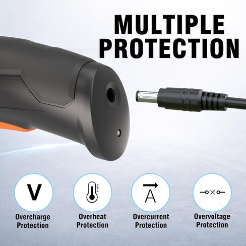 شاحن قاطع صندوق كرتون 6 فولت متوافق مع Worx ZipSnip WX082L 4 فولت ZipSnip مقص كهربائي لاسلكي سلك إمداد الطاقة in Kuwait