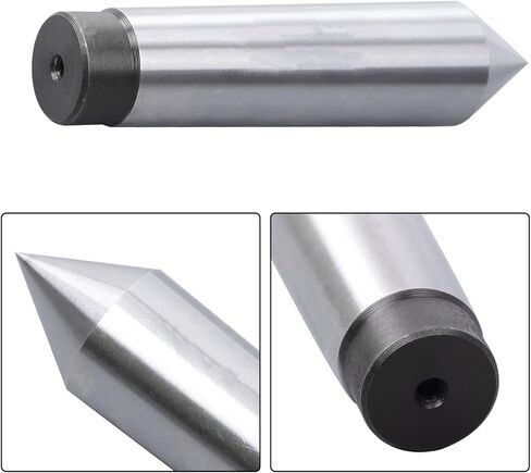 findmall MT3 Dead Center 60 Degree Hardened Tool Steel Lathe Center for Accuracy Machining, Milling and Drilling in Kuwait