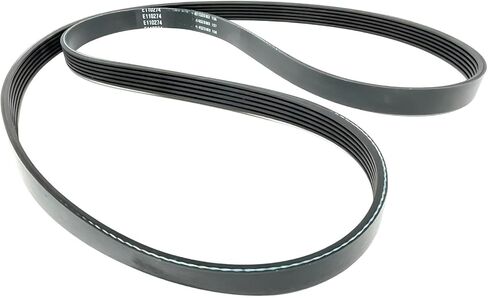 حزام E110538 لضاغط الهواء Poly-V - لأجزاء أنظمة محرك ضاغط الهواء Husky Sanborn Coleman Powermate يستبدل C603H C602H - حزام مطاطي - 6 أخدود بطول 50 بوصة in Kuwait