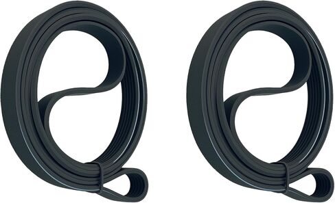 قطعتان من حزام ضاغط الهواء C-BT-224 متوافق مع Se ars Craftsman 919184260، 919184160، 919157260 وDe Vilbiss RA5E60VAD النوع 1، RA5E60VAD النوع 0، IR5E60VAD النوع 0، in Kuwait
