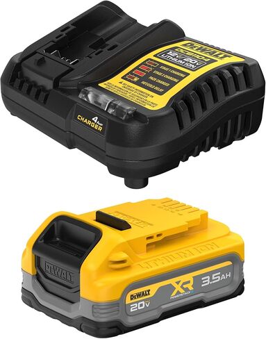 مجموعة أدوات الطاقة والشاحن DEWALT 20V MAX XR POWERSTACK 3.5 Ah (DCBP320C) in Kuwait