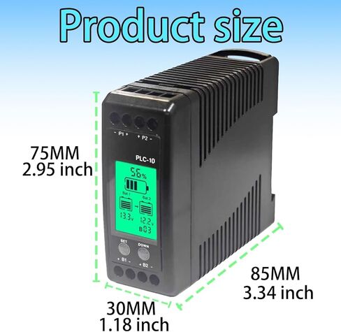 معادل البطارية، موازن نشط 10 أمبير Lipo/Lifepo4 متصل في سلسلة LCD متوازية لـ 24/36/48 فولت/96 فولت، معادل بطارية PLC-10 7-18 فولت بطاريات تبديل تعمل باللمس موازن الجهد الكهربي in Kuwait