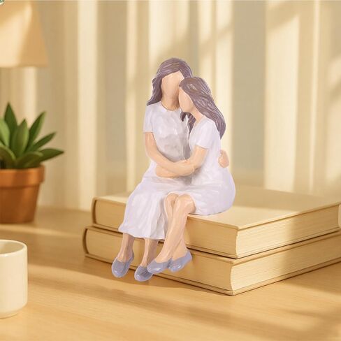 تمثال الصداقة الأخت GrivSheen - هدية عيد ميلاد ذات معنى أفضل صديق للنساء، الأخوات من القلب، أخوات الروح، أخت القانون، الأمهات والبنات، أو لمسافات طويلة in Kuwait