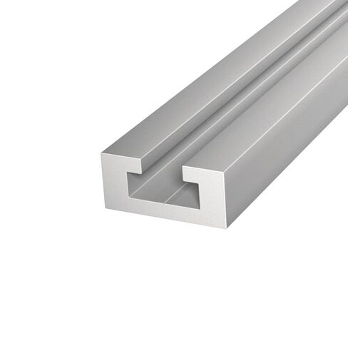 Peachtree Woodworking Supply 1021 مسار ألومنيوم صغير على شكل حرف T مقاس 24 بوصة in Kuwait