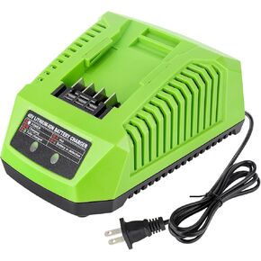 شاحن بطارية 40 فولت متوافق مع بطارية Greenworks 40V G MAX 29462 29472 29482 2939202 BAF704 شاحن سريع in Kuwait