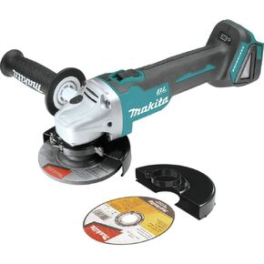 Makita XAG04Z-R 18V LXT Lithium-Ion Brushless Cordless 4-1/2 / 5 in. Cut-Off/Angle Grinder, (Tool Only) (Renewed) in Kuwait