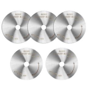 HSS Saw Blade, Cutting Disc with 2 inch Diameter 9.5mm Kerf 0.5mm Thickness 100T Mini Circular Saw Blade for Miter Cut Off Saw, 5pieces in Kuwait
