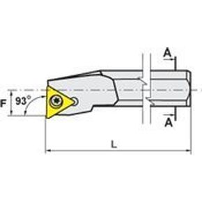 SI-STUC R/L Boring Bars and Set SI-STUCR 16-3, Shank: 1", Min Bore: 1.115", OAL: 12", Center Line F: .555", Use with TC_T Insert: 32.52 , RH in Kuwait