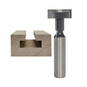 6334 3/4 Inch T-Slot Router Bits 3/8 Inch SD x 1/4 Inch HTC x 1/4 Inch Shank | MLCS in Kuwait