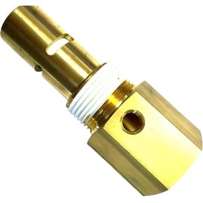 P1212T Air Compressor Tank Check Valve - For Jenny Emglo Air Compressor Replaces 141-1040 1414T - 1-1/4" FPT x 1-1/4" MPT w/ 1/8" Unloader Port in Kuwait