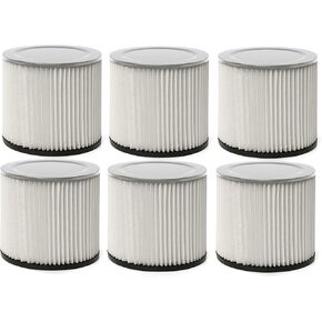 6 Pack Replacement Cartridge Filter for Shop Vac, Genie, VacMaster Models VF2007, 90304 in Kuwait