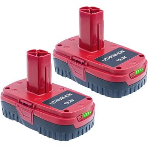 DTK C3 Battery Replacement for Craftsman 19.2V Battery Lithium ion 3000mAh 2 Packs in Kuwait