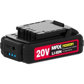 بطارية ليثيوم أيون قابلة لإعادة الشحن AVID POWER 20V MAX 2000mAh - تناسب فقط الأدوات اللاسلكية المحددة 20V in Kuwait