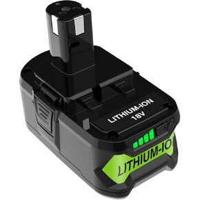 بطارية 8000 مللي أمبير P108 18 فولت متوافقة مع Ryobi 18V ONE+ استبدال البطارية P102 P103 P104 P105 P106 P108 P107 P109 P190 أدوات الطاقة اللاسلكية (عبوة واحدة) in Kuwait