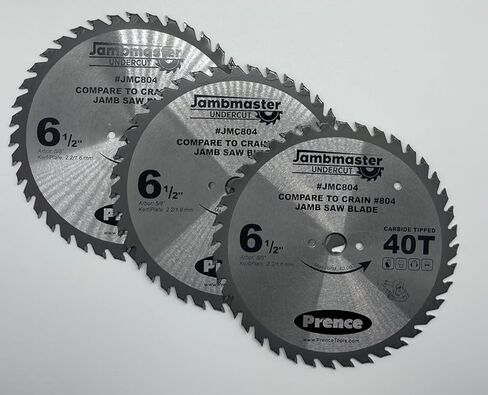 3 قطع Jambmaster JMC804 شفرات منشار عضادة قابلة للمقارنة مع Crain 804 in Kuwait