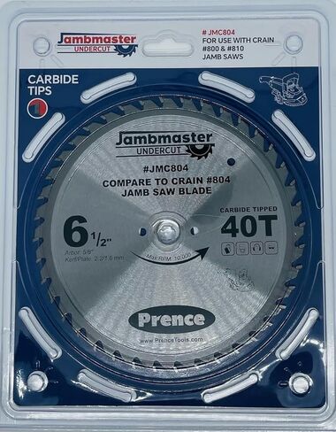 3 قطع Jambmaster JMC804 شفرات منشار عضادة قابلة للمقارنة مع Crain 804 in Kuwait