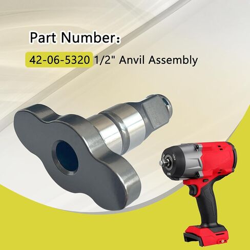 42-06-5320 1/2" Anvil Assembly Fit for 2967-20 Friction Ring Type Durable New Replacement Part in Kuwait